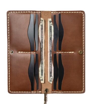 LEATHER LONG WALLET - Image 3