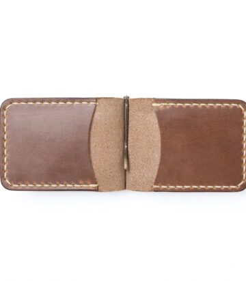 LEATHER MONEY CLIP WALLET - Image 3
