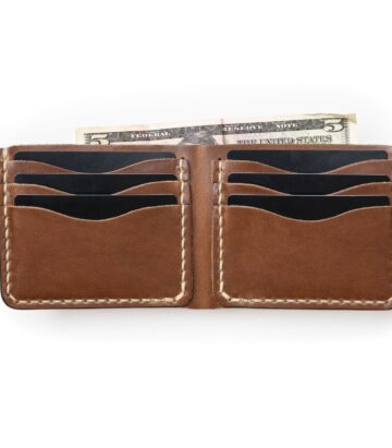 LEATHER WALLET - BLACK - Image 3